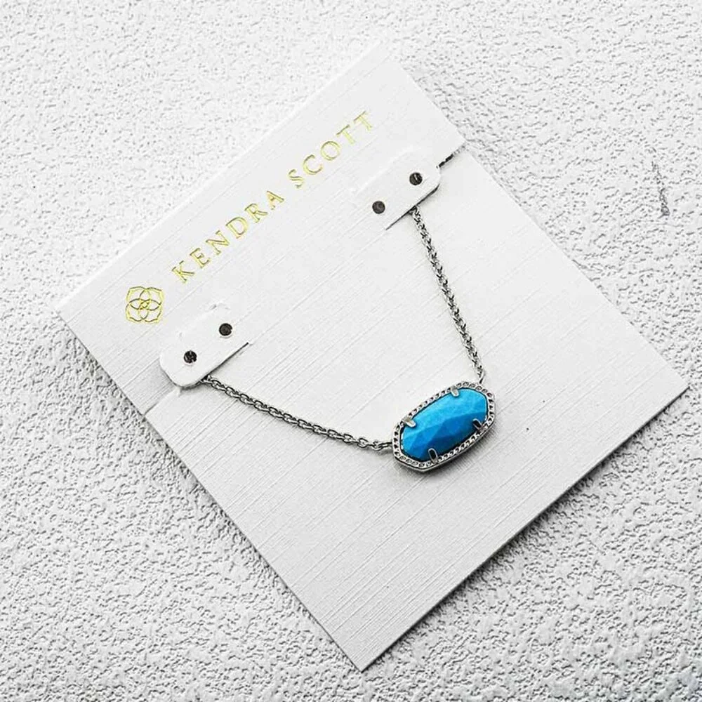 Kendra Scott Blue Turquoise Necklace